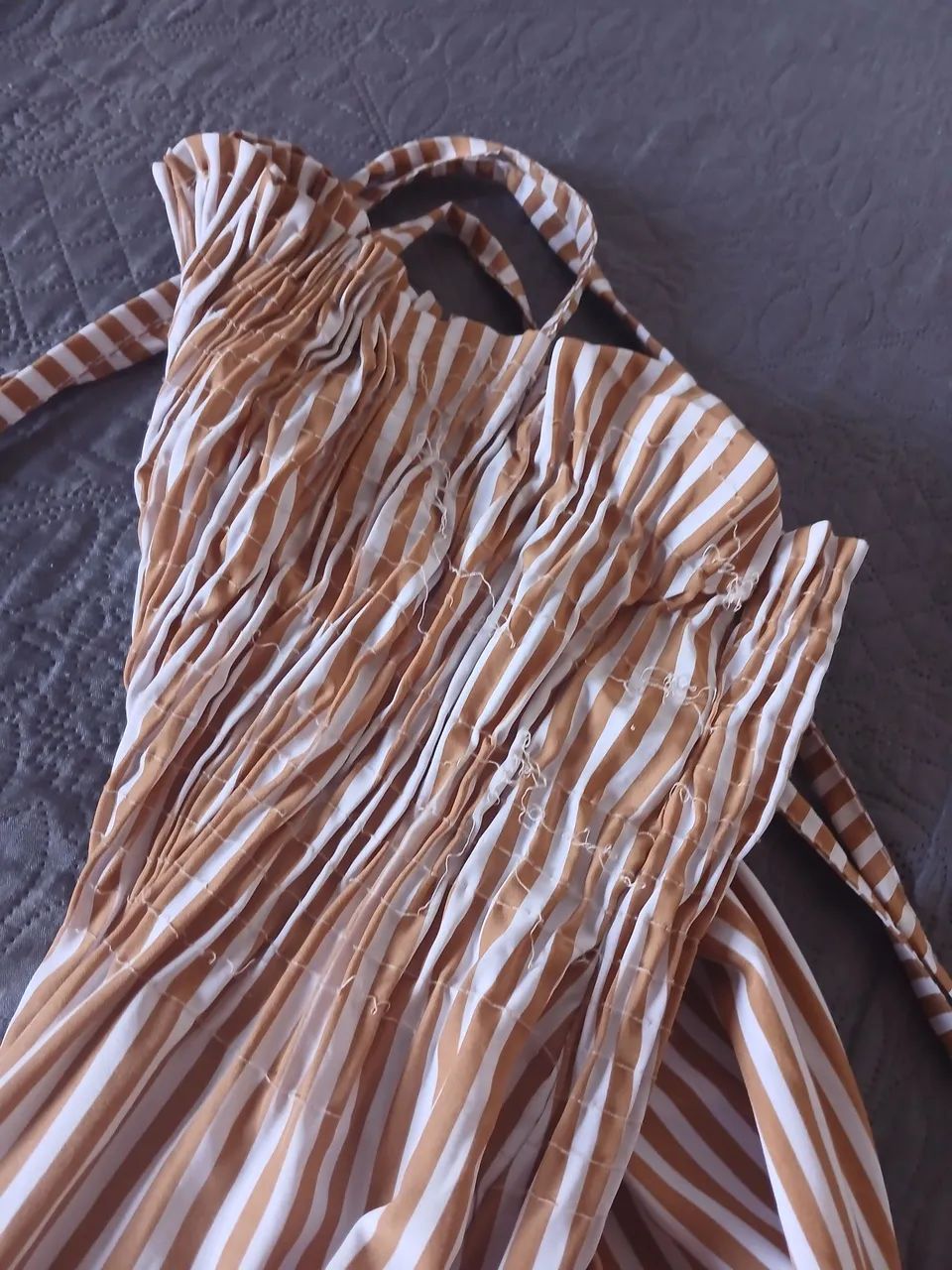 Vestido Longo Listrado - Foto 3