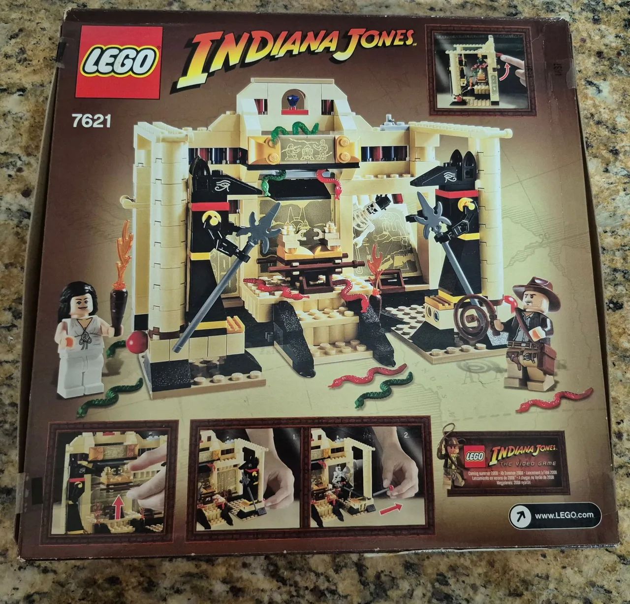 Lego 7621 -Indiana Jones - A Tumba Perdida - Fechado- Ítem Raro e de colecionador.  - Foto 2