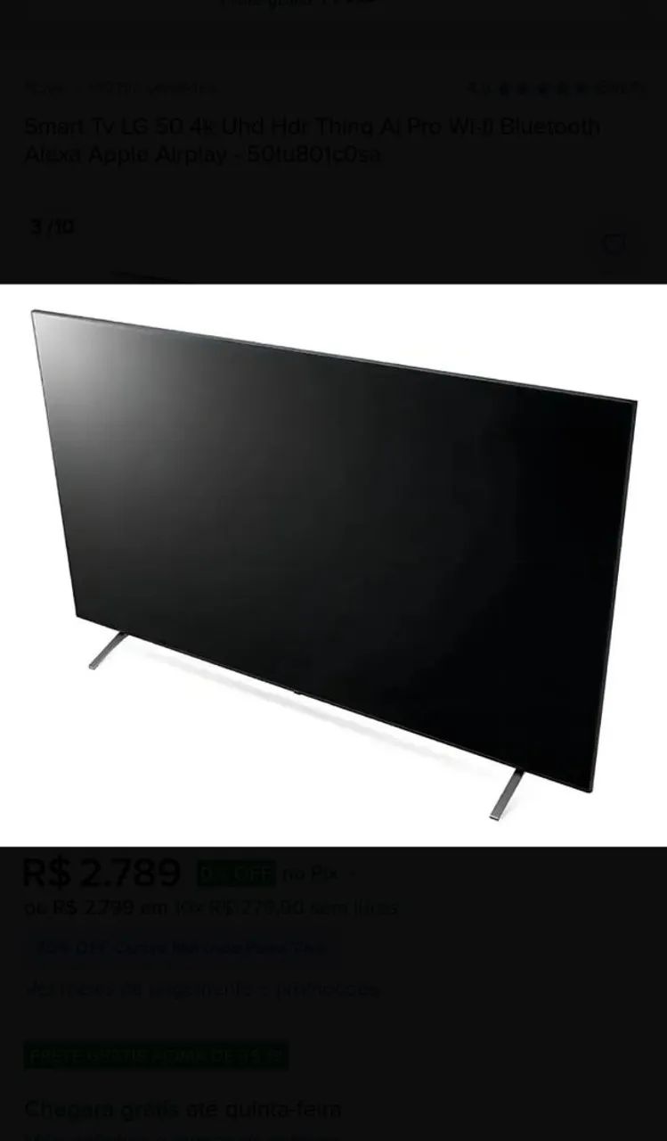 Smartv LG 50" - Foto 3