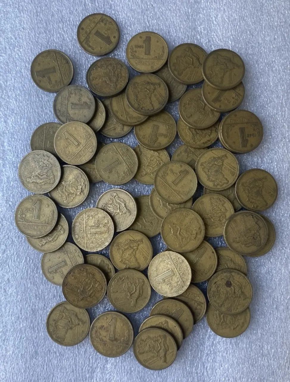 Lote 300 Moedas Brasil 1944-1956