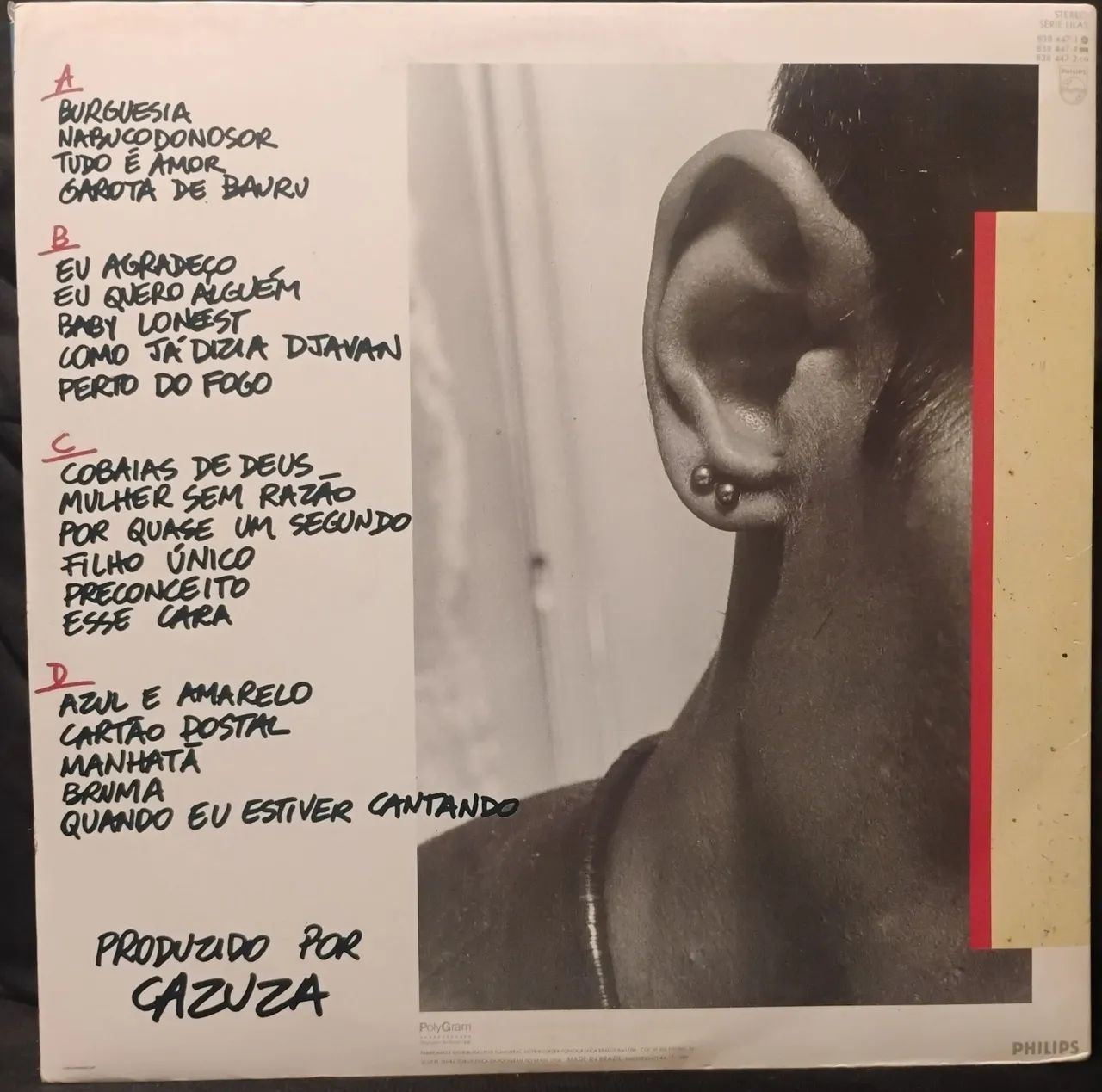 Vinil Cazuza - Burguesia (Disco, LP) - Foto 2