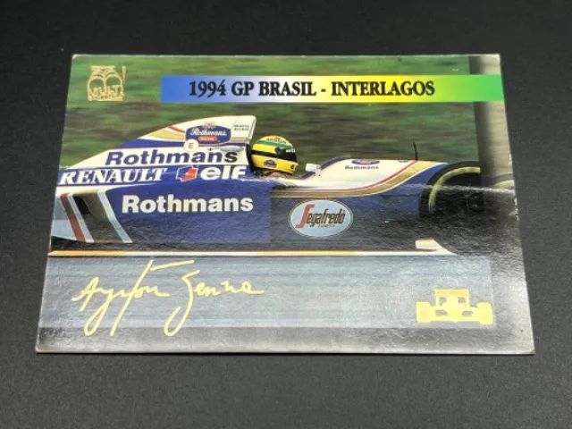 CARD COLECIONAVEL AYRTON SENNA 1994