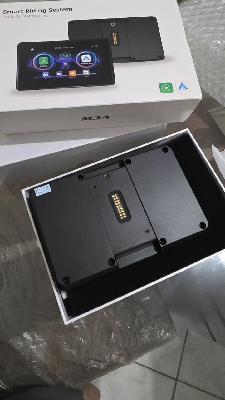 GPS EKIY M3A BMW (Apple CarPlay e Android Auto Sem Fio) - Zero / Na Caixa - Foto 4
