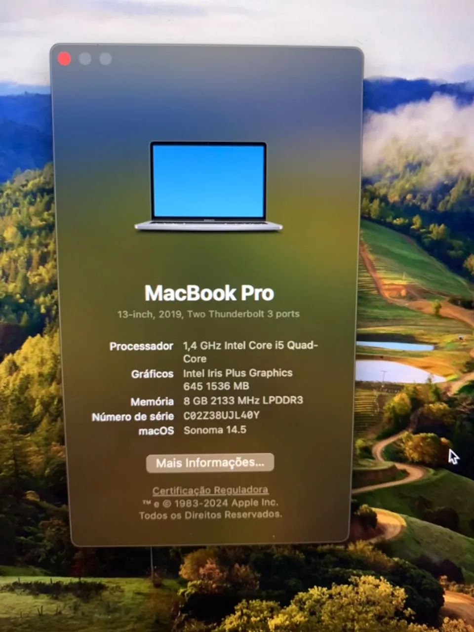 Macbook Pro i5 2019 com Touchbar - Foto 3