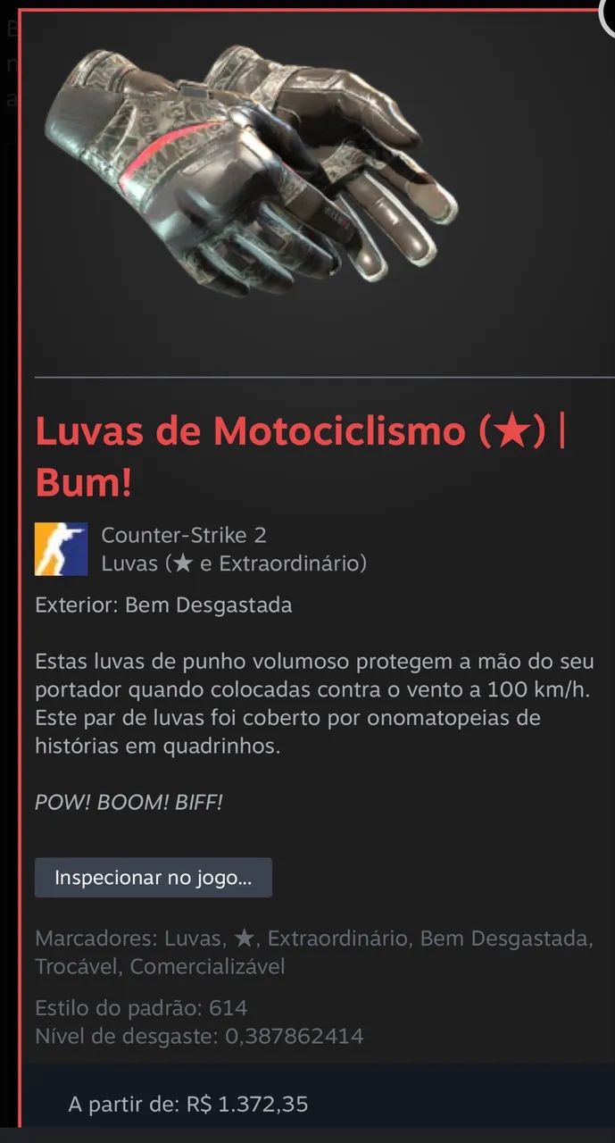 Luvas de Cs2 - Foto 2