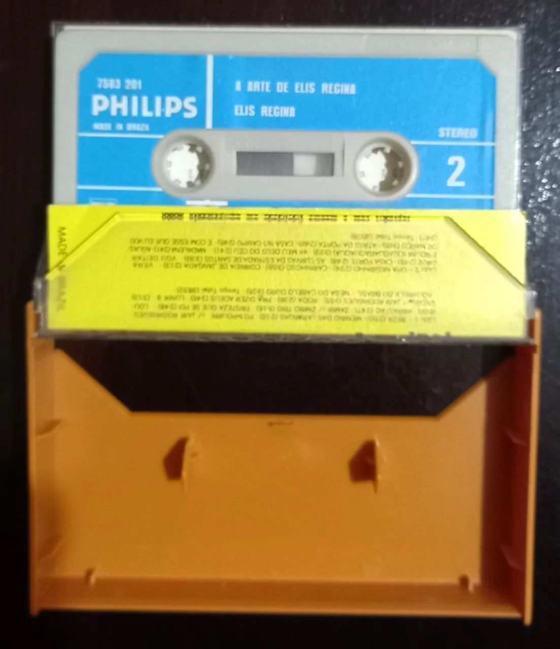 A ARTE DE ELIS REGINA - FITA K7 - Foto 3
