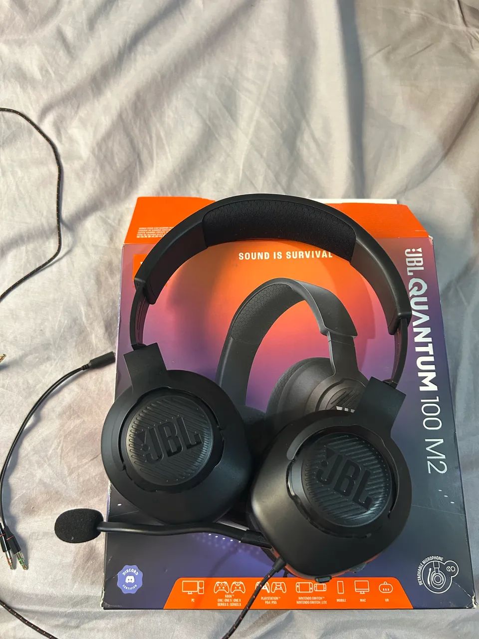 Fone JBL headset quantum 100 m2