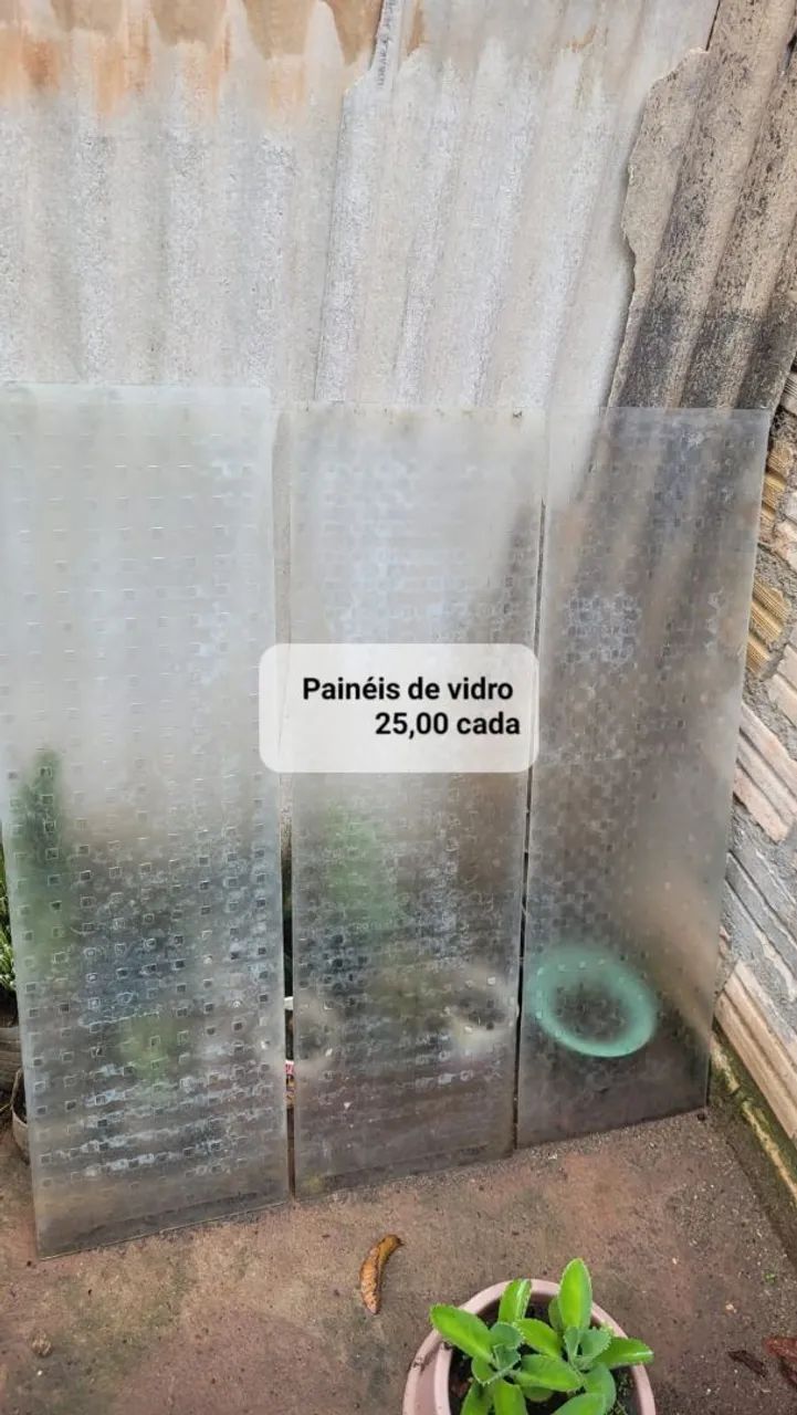 Painéis de vidro 