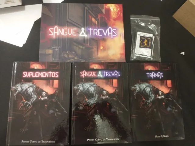 Kit Sangue e Trevas RPG 