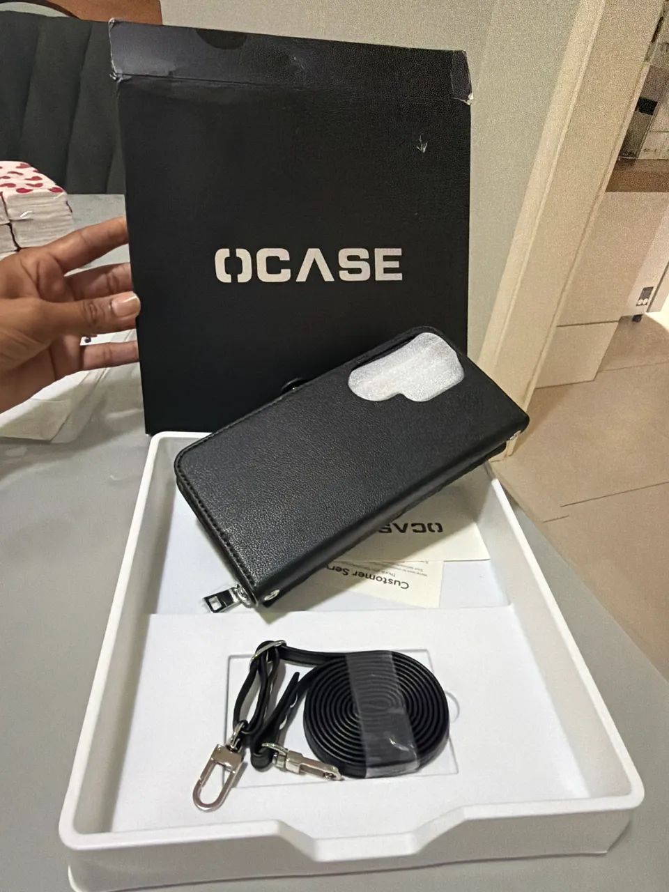 Capa S26 que vira bolsa crossbody - Foto 2