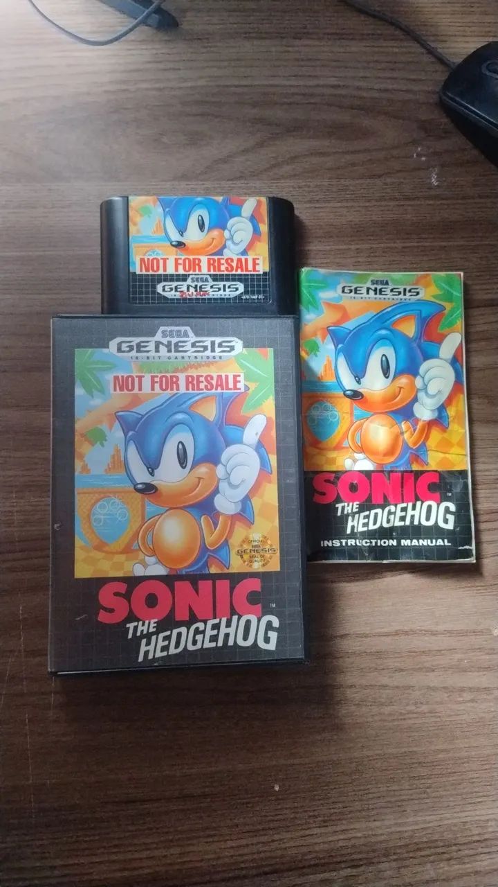 Sonic 1  SEGA GENESIS COMPLETO