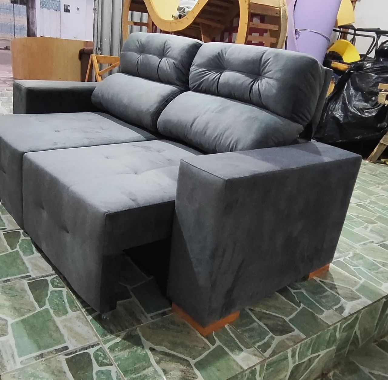 Sofá retrátil e reclinável  - Foto 3