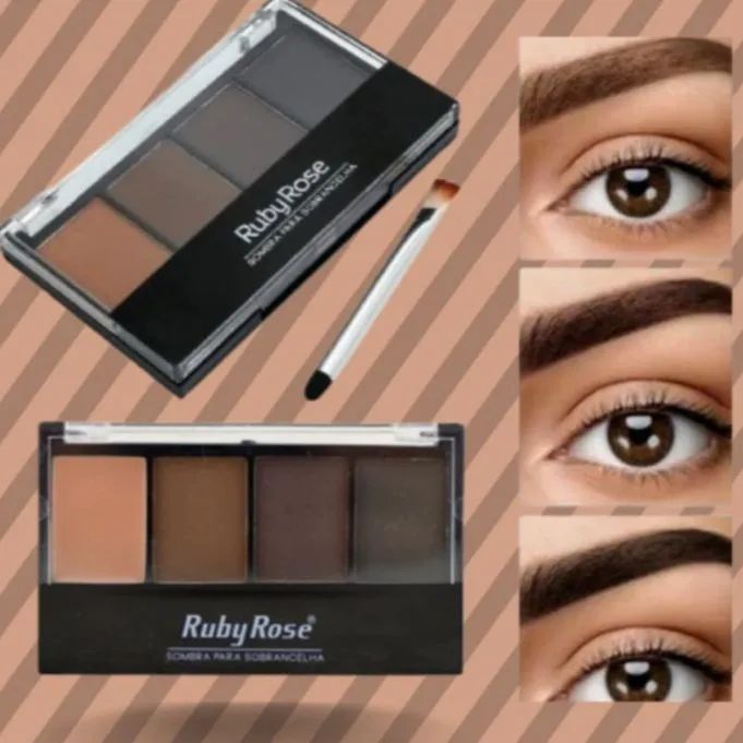 Paleta Sombrancelha Ruby Rose Revenda