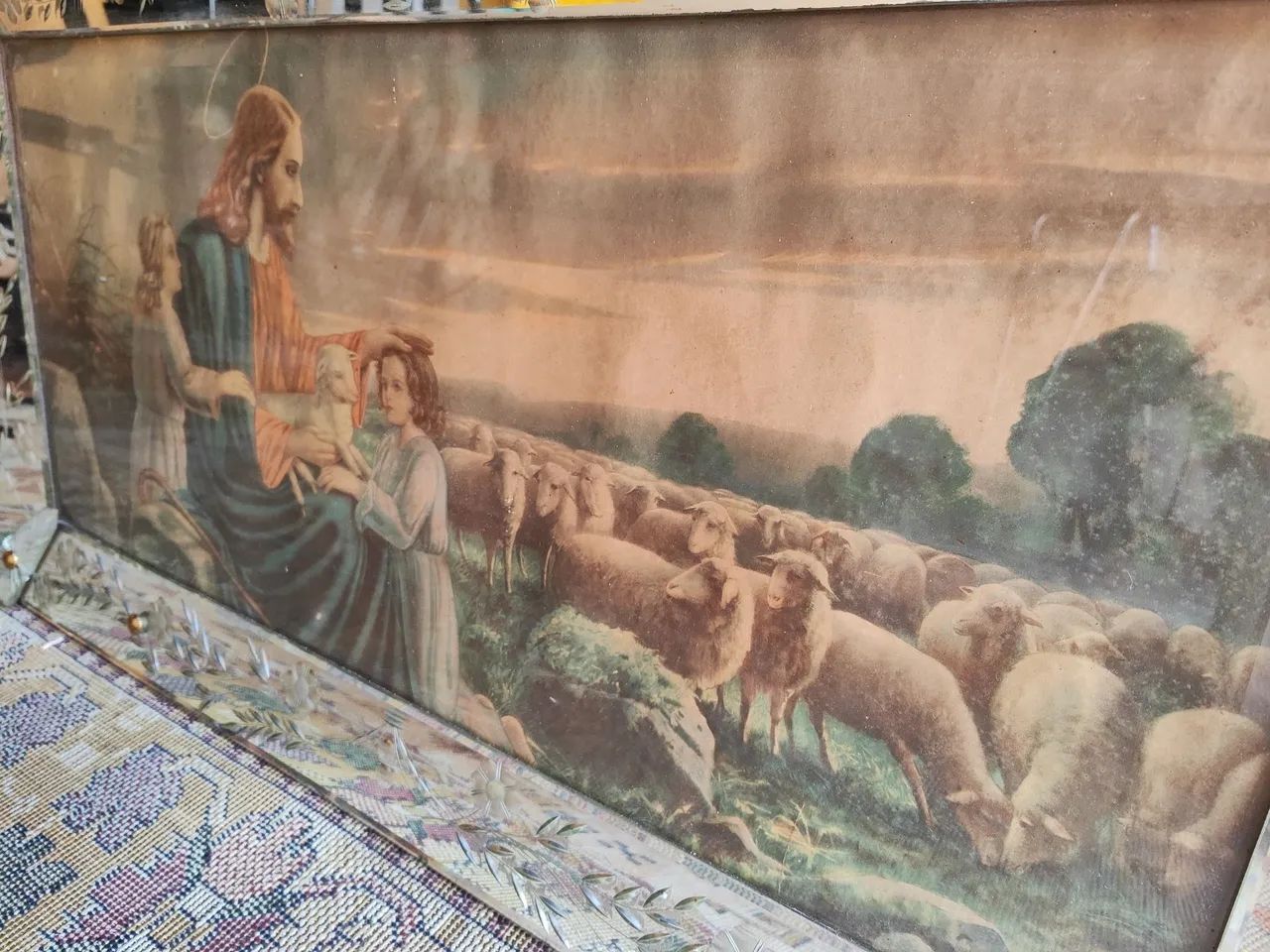 Quadro antigo em espelho - Foto 3