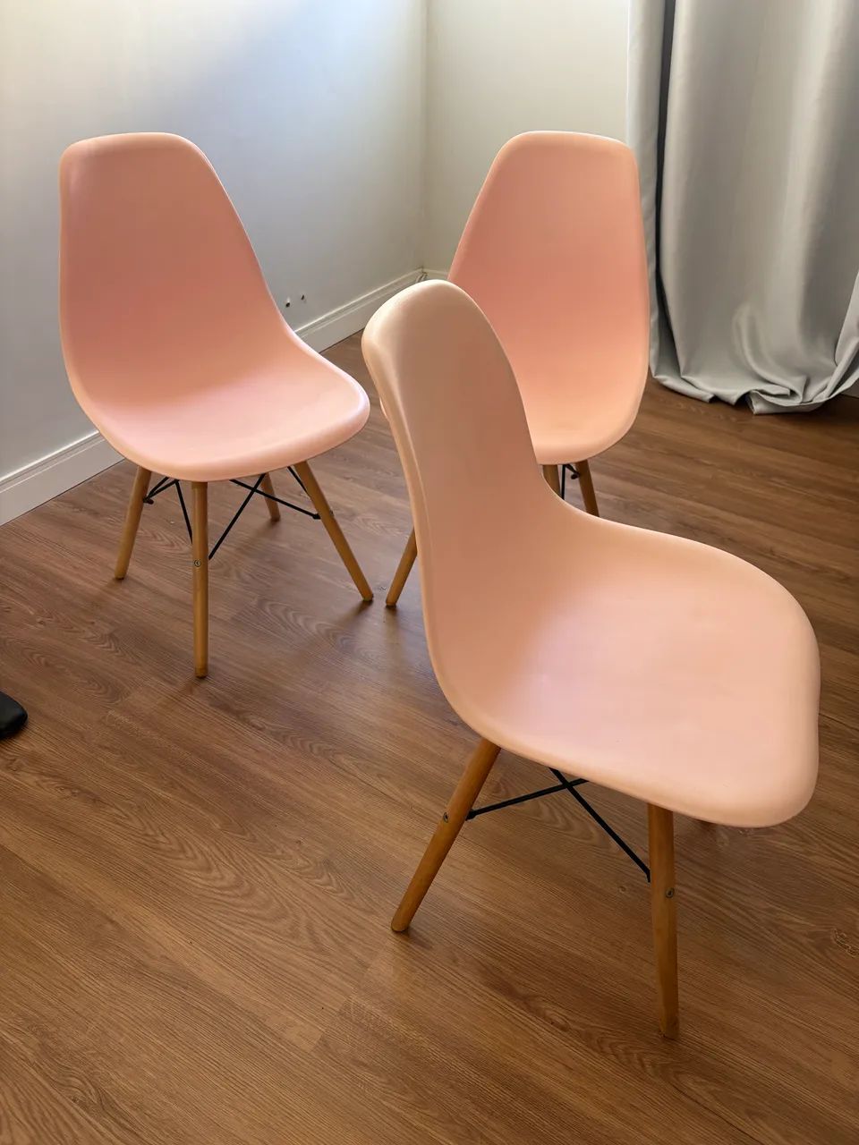 Cadeiras rosa