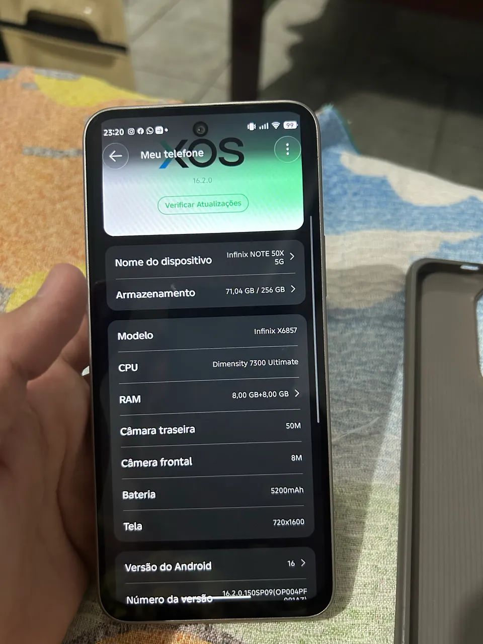 Vendo celular Infinix Note 50x 256GB 16Gb RAM - Foto 3