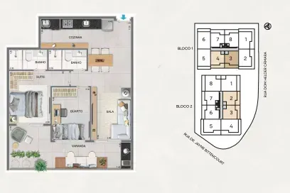 PLANTA 66m²