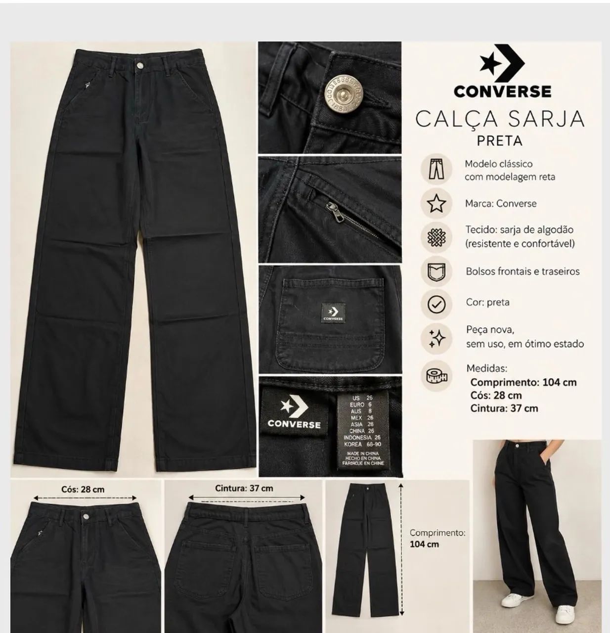 Calça feminina 