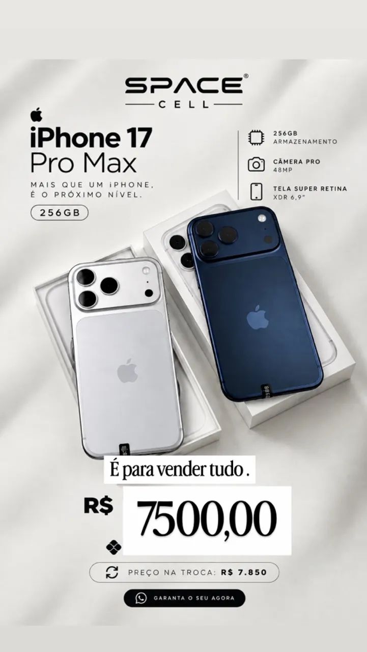 iPhone 17 pro Max