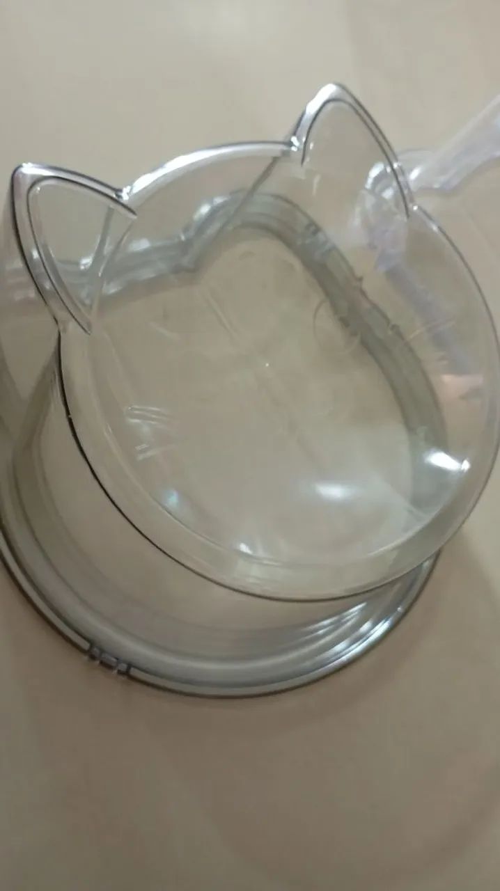 Vasilhas acrílico pet comedouro novos