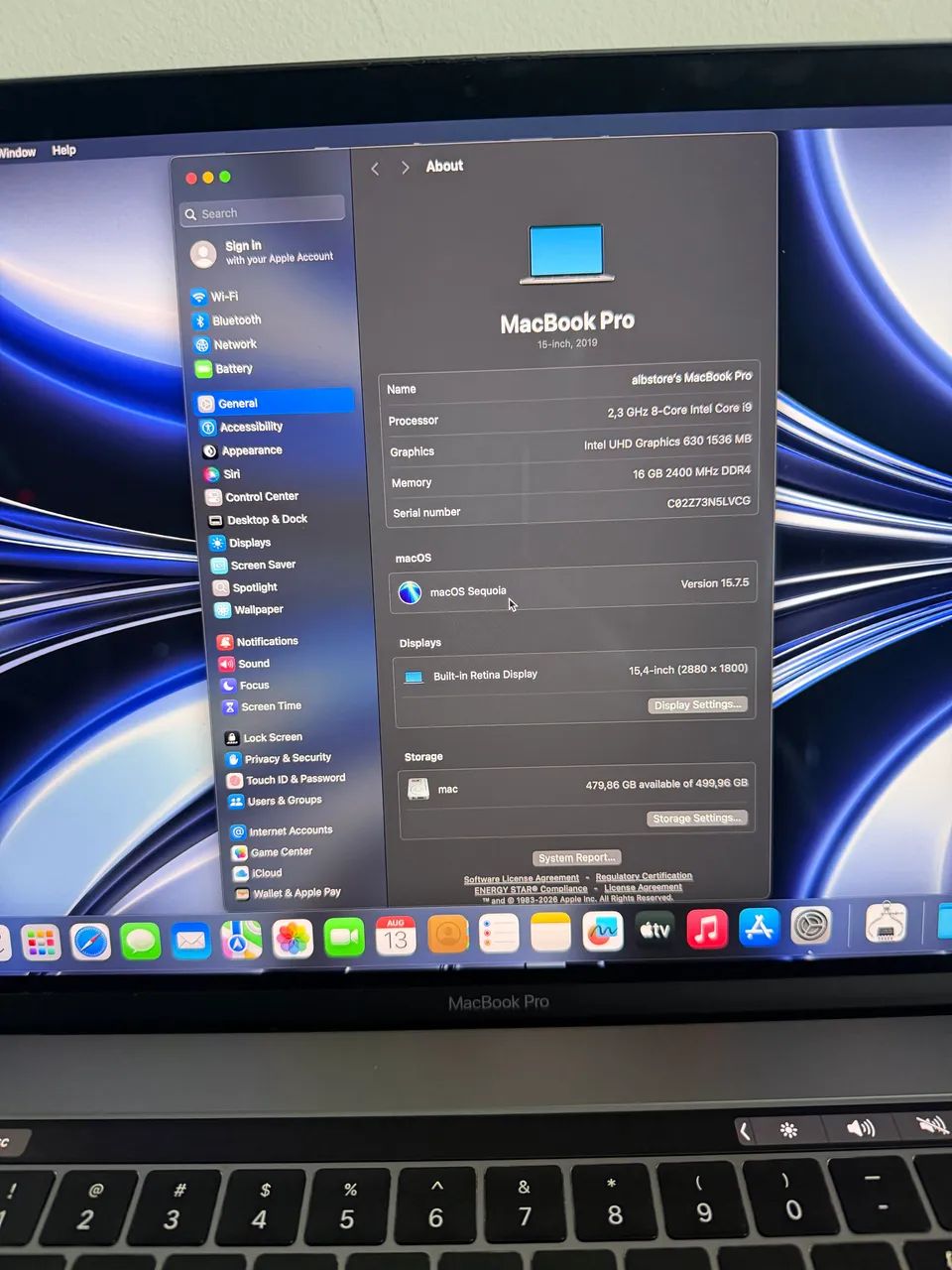 MACBOOK PRO i9 16GB RAM 512GB SSD 15 POLEGADAS GARANTIA  - Foto 4