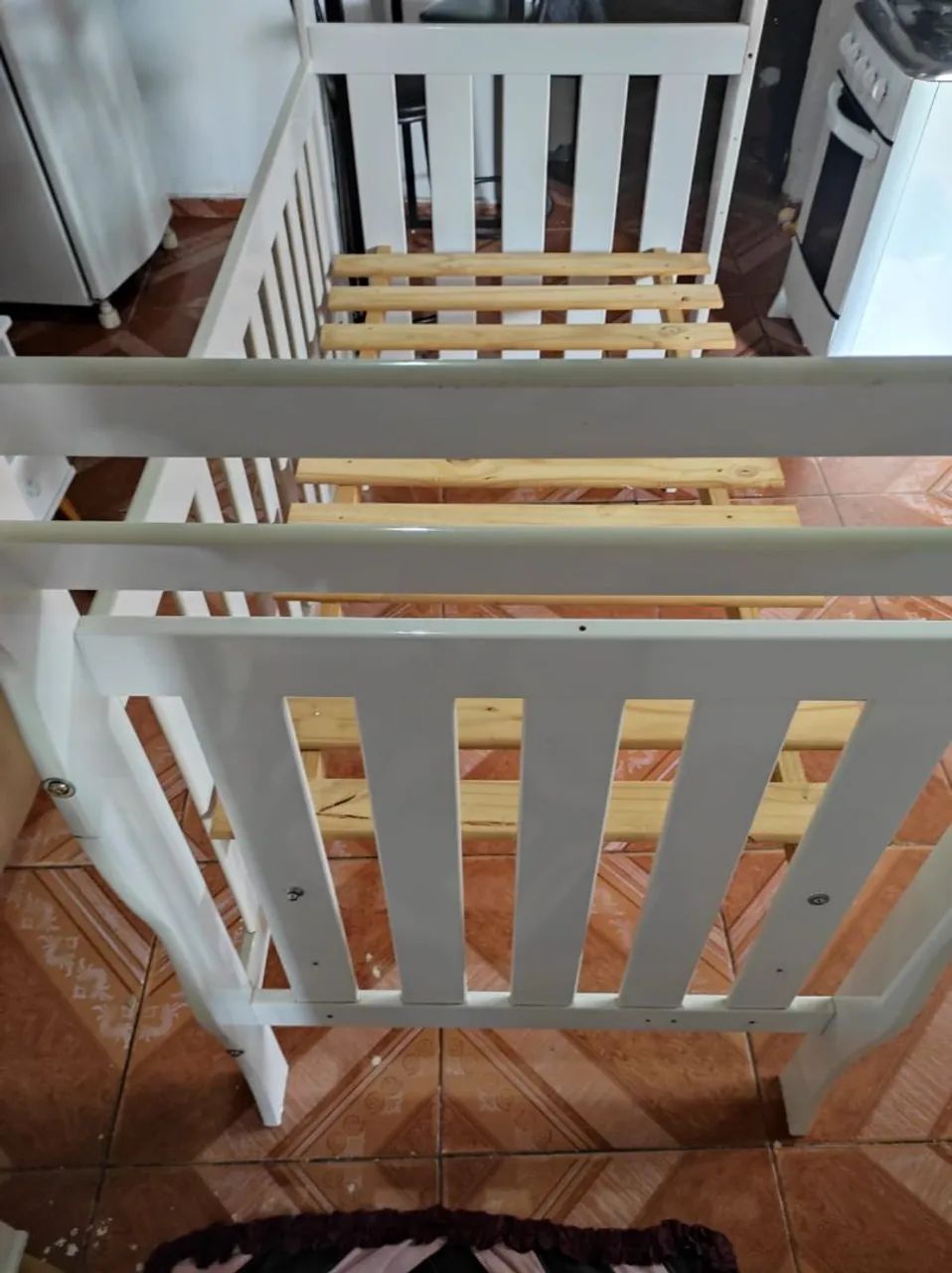 Vendo berço com colchão pouco usado - Foto 4