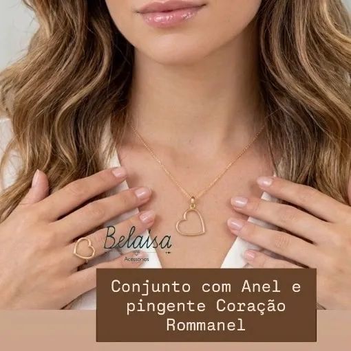 Conjunto Rommanel presente Natal