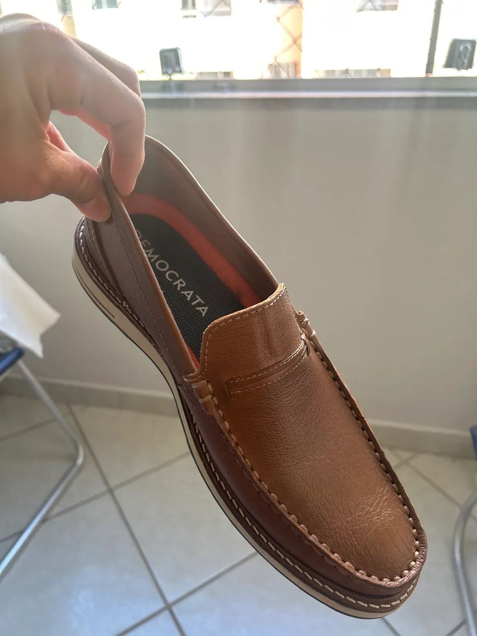 Sapato Social Democrata Mocassim - Foto 2