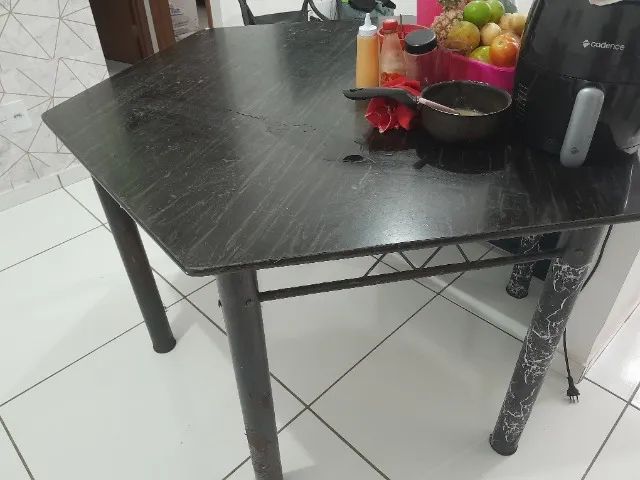 Mesa de jantar de mármore - Foto 3