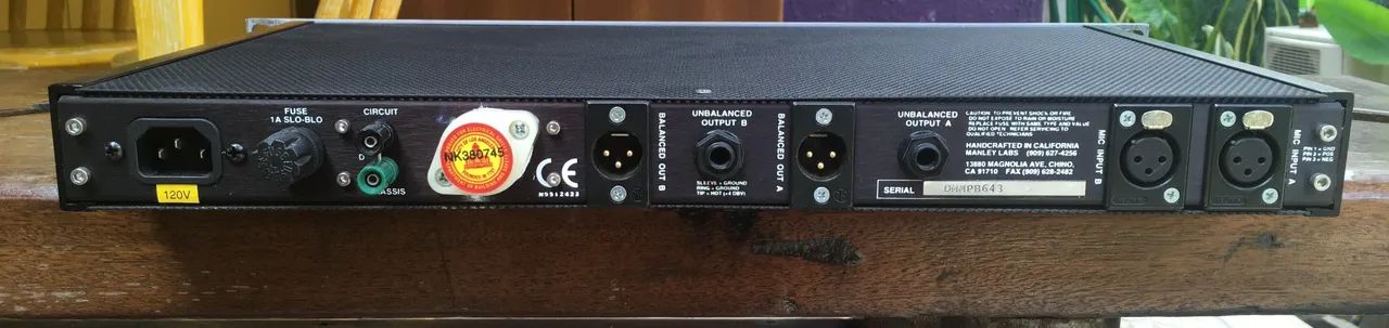 Pre amp vavulado Manley Dual Mono - RARO ! - Foto 3