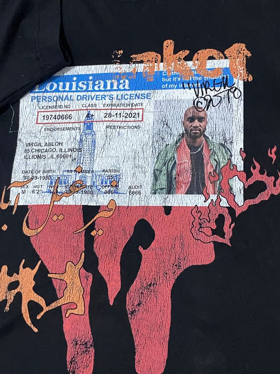 Camiseta Boxy Virgil Abloh - Foto 2