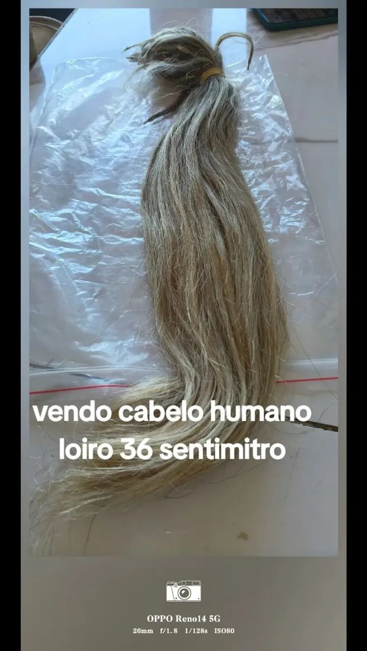 Cabelo humano  a venda 