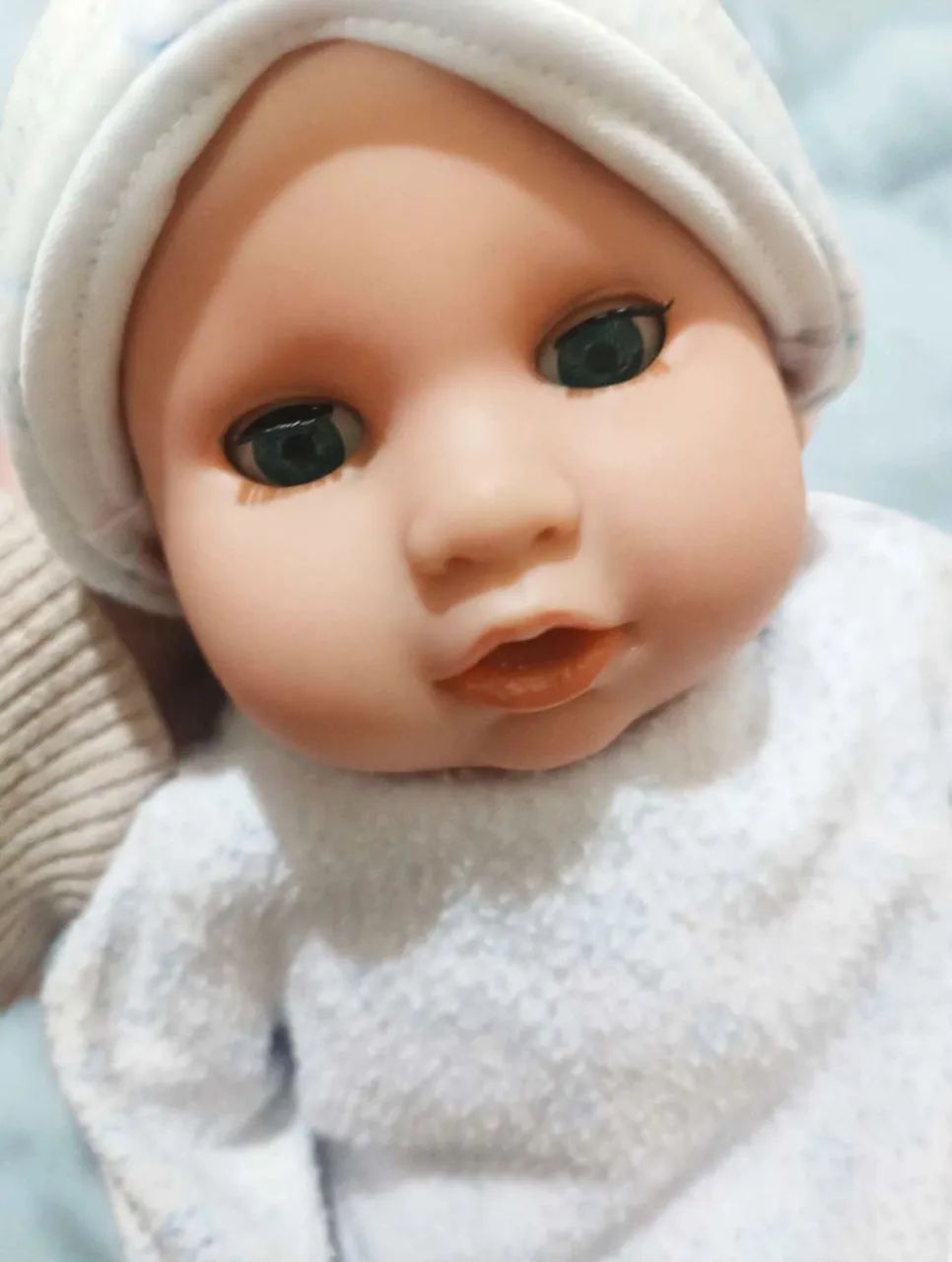 Boneca Bebê que Fala, Ri e Chora - Funcionando Perfeitamente - Foto 2