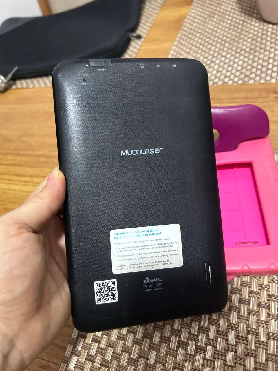 Tablet Multilaser Infantil 7? + Capa de Proteção | Pouco Usado - Foto 4