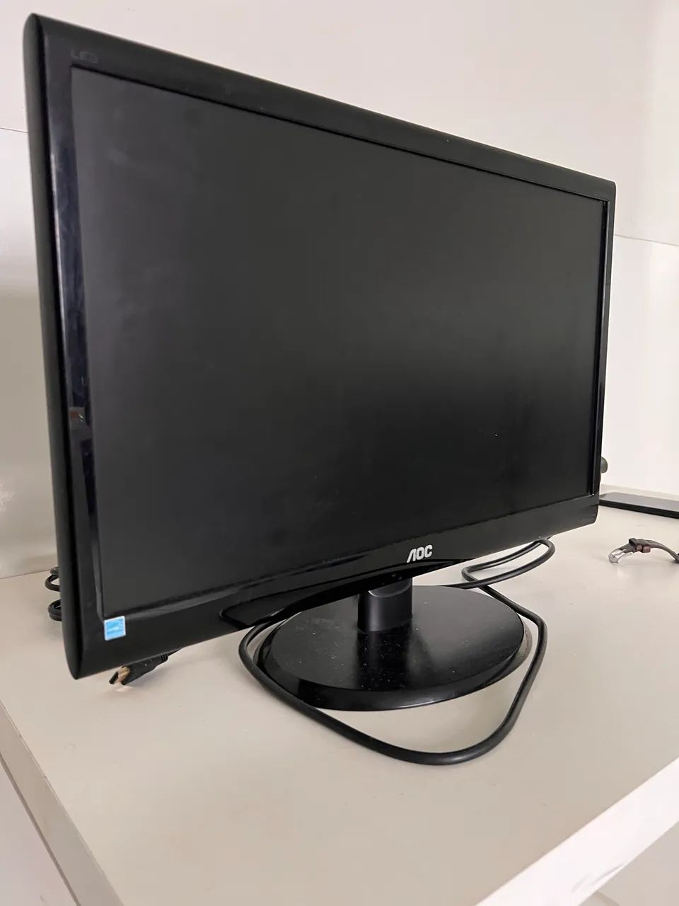  Monitor AOC 21,5" Full HD e2250Swn - Funcionando 100% - Foto 3
