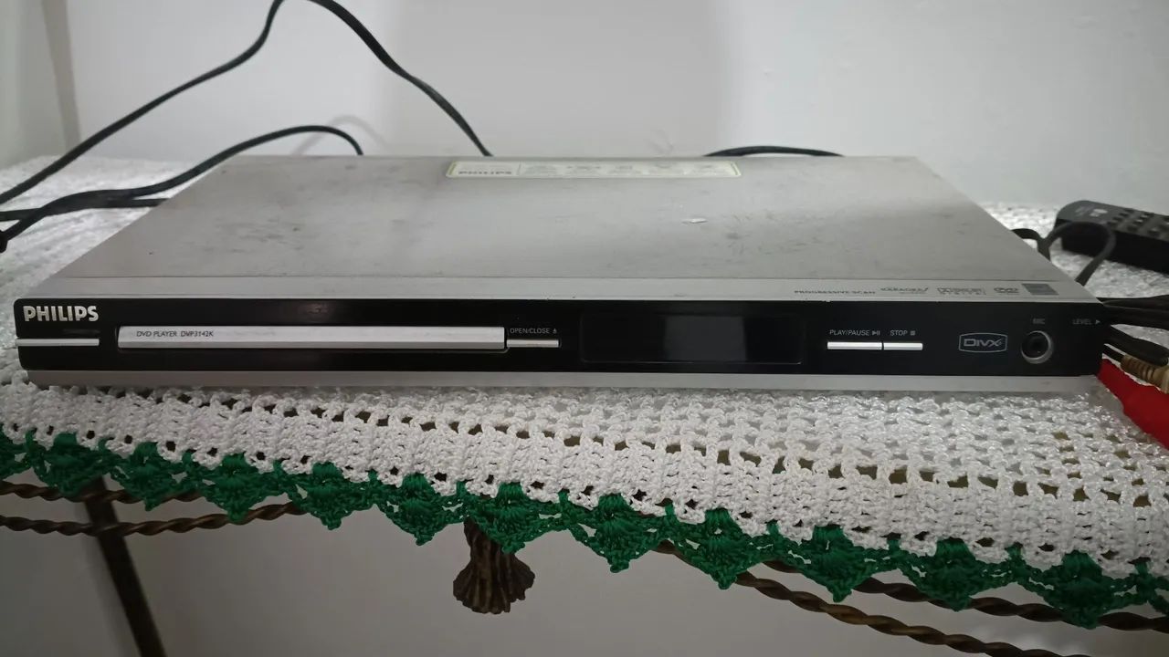 DVD Philips usado funcionando perfeitamente 