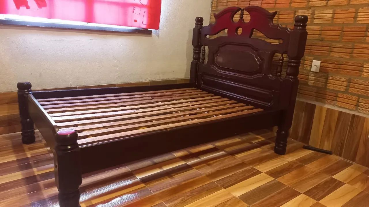 Cama casal de Madeira - Foto 4