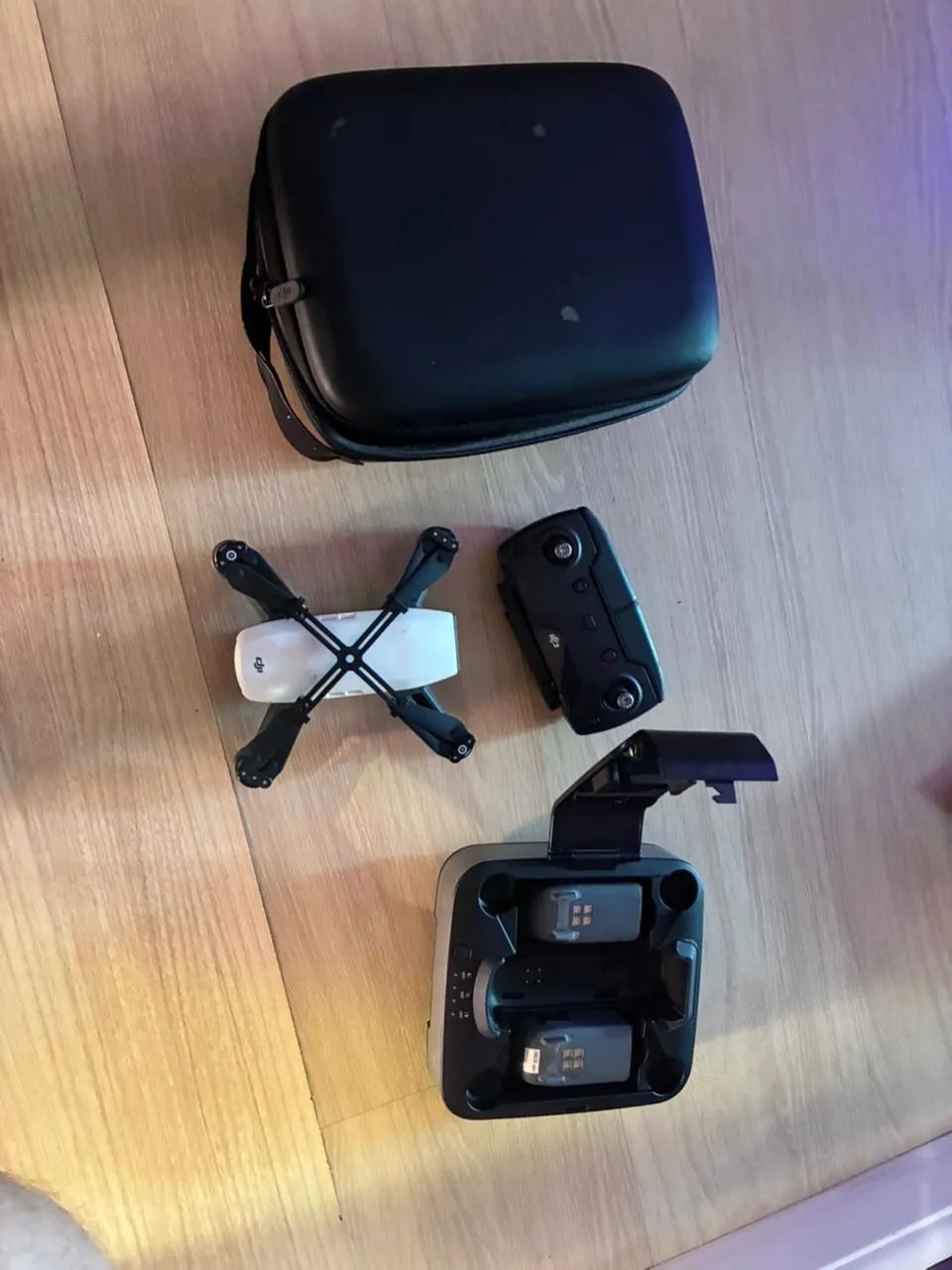 Drone DJI spark + 3 Baterias + Case | Completo e Conservado - Foto 3