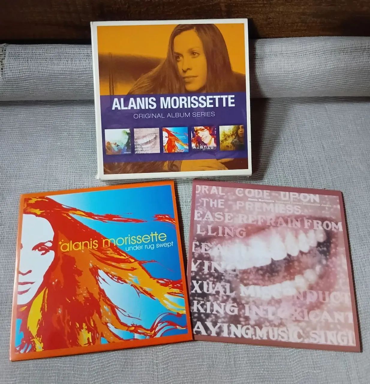 Box com 5 CDs ALANIS MORISSETTE ORIGINAL ALBUM SERIES ORIGINAL