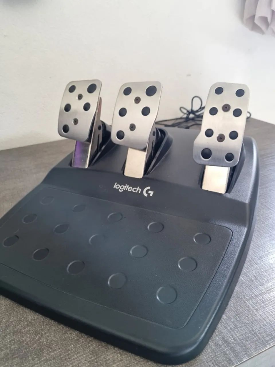 Volante Logithec G920 + Câmbio e Pedais inclusos - Foto 3