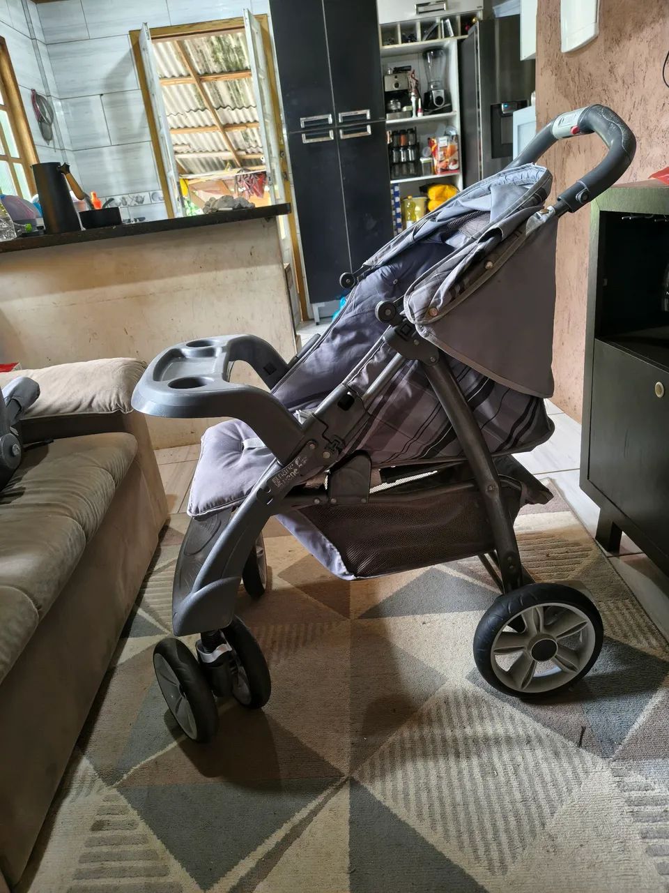 Carrinho de bebê + bebe conforto burigotto - Foto 3
