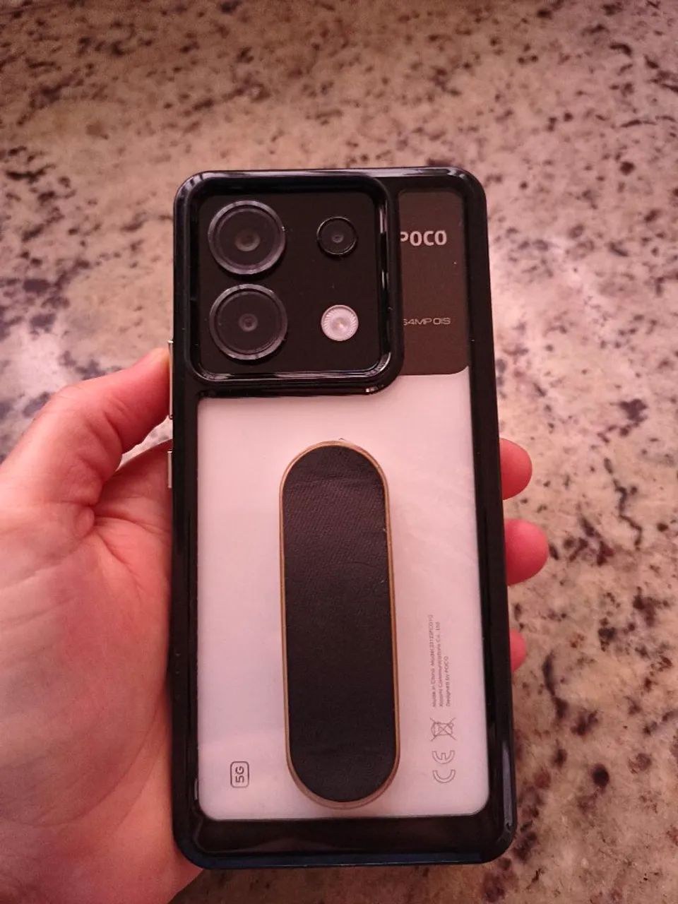 Vende-se Celular Poco x6 5g na caixa mais acessórios. - Foto 3