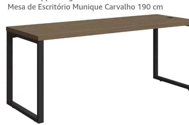 Mesa de Escritório Munique 155 cm - Foto 2