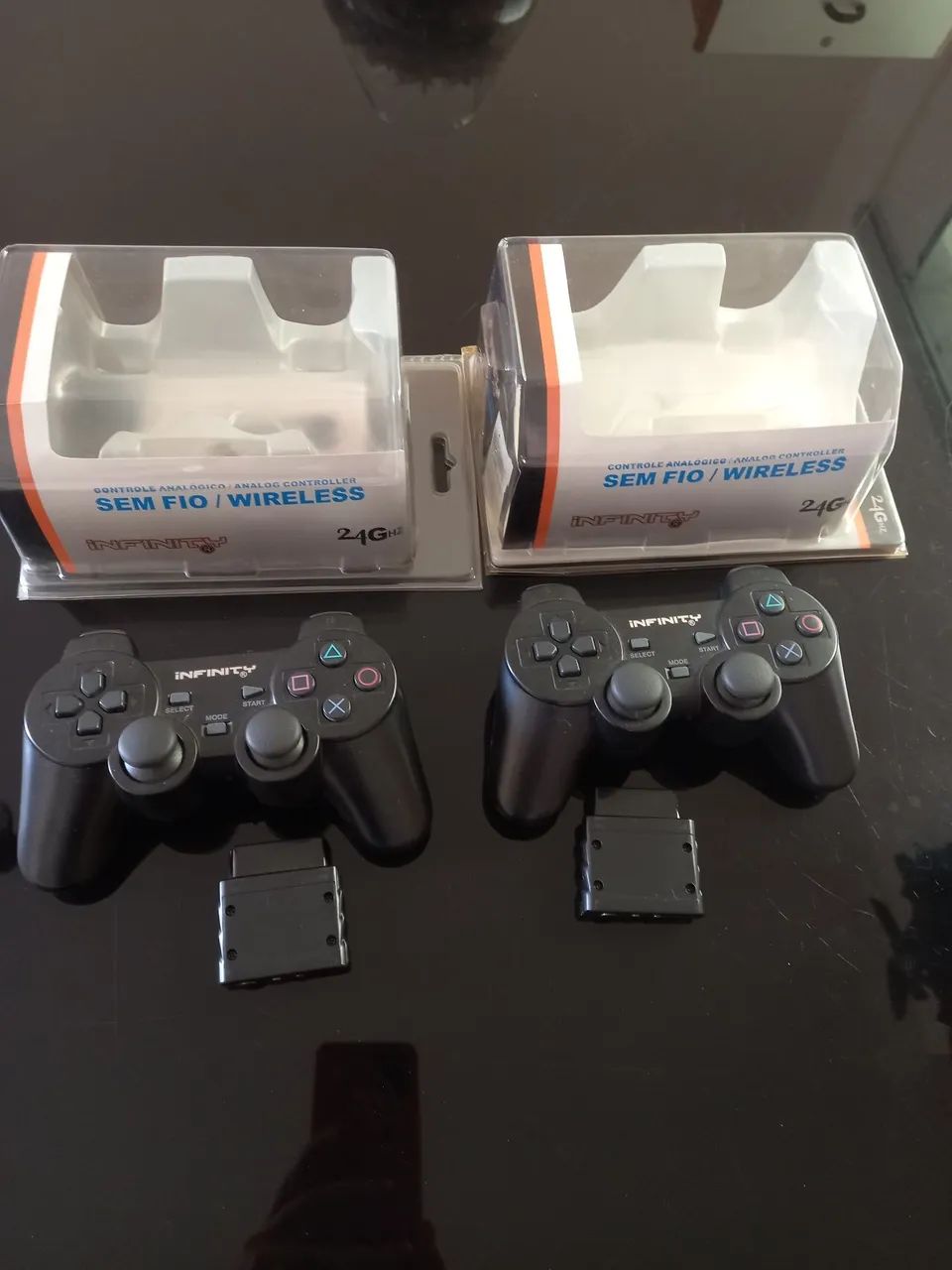 2 controle sem fio infinity PS2