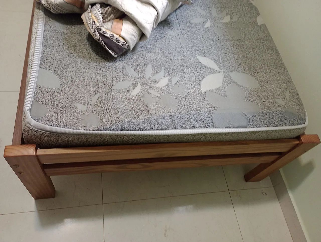 Cama solteiro madeira  - Foto 3