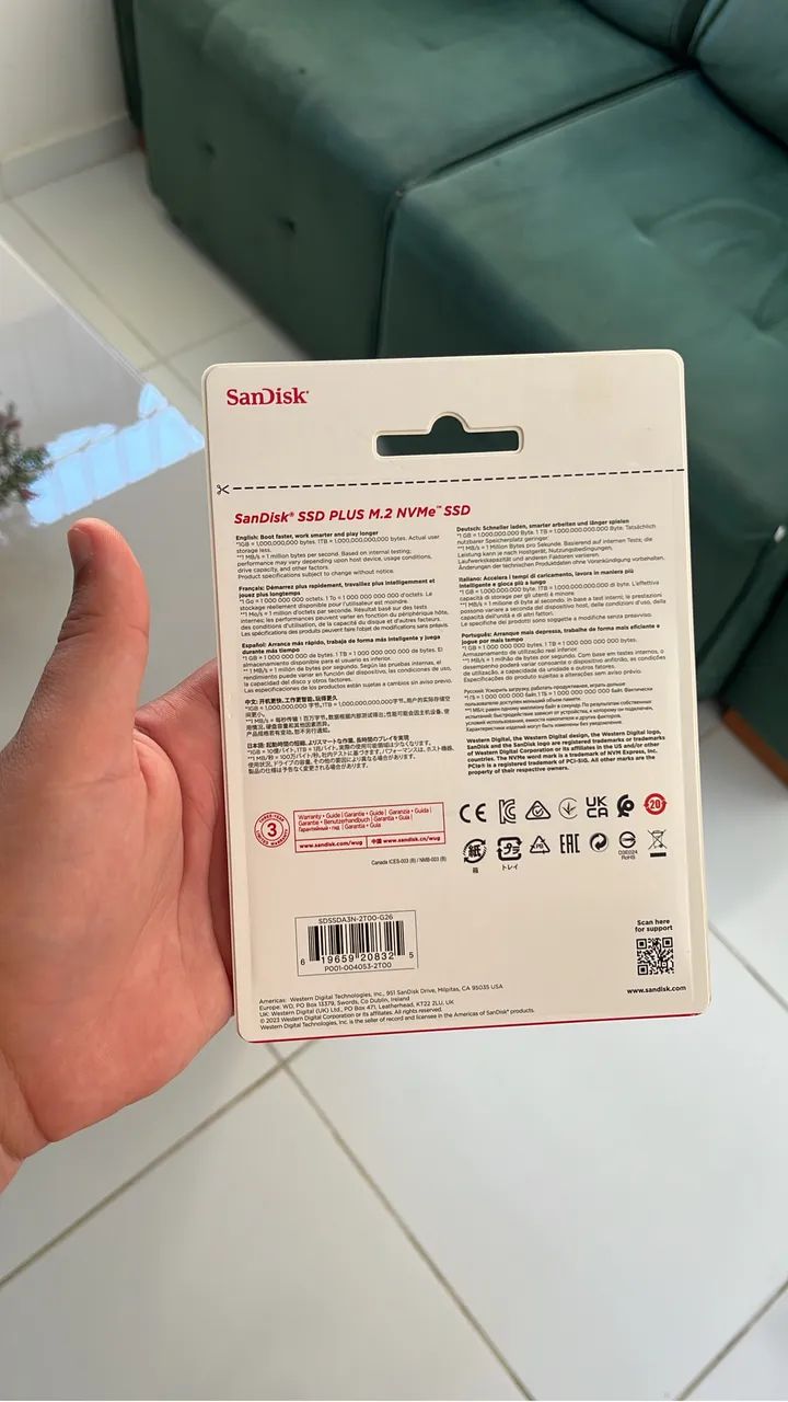 Ssd nvme 2tb - Foto 2