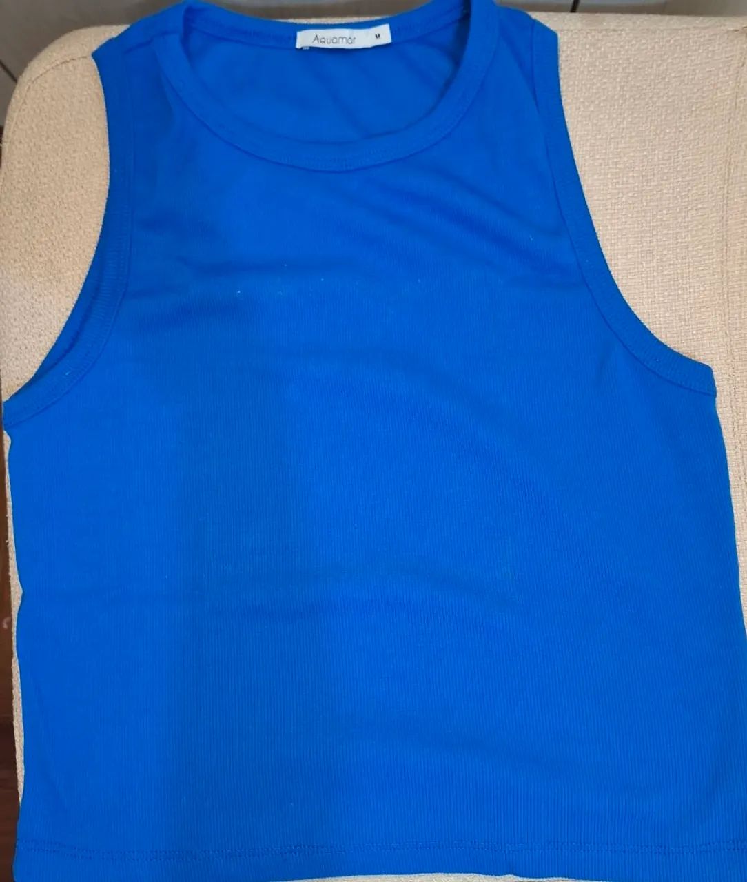 Blusa Aquamar Azul Tam. M