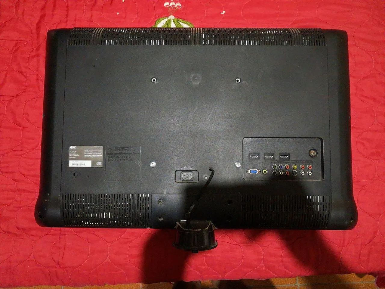 TV LCD Aoc 32 polegadas D32W931 Com Defeito - Foto 4
