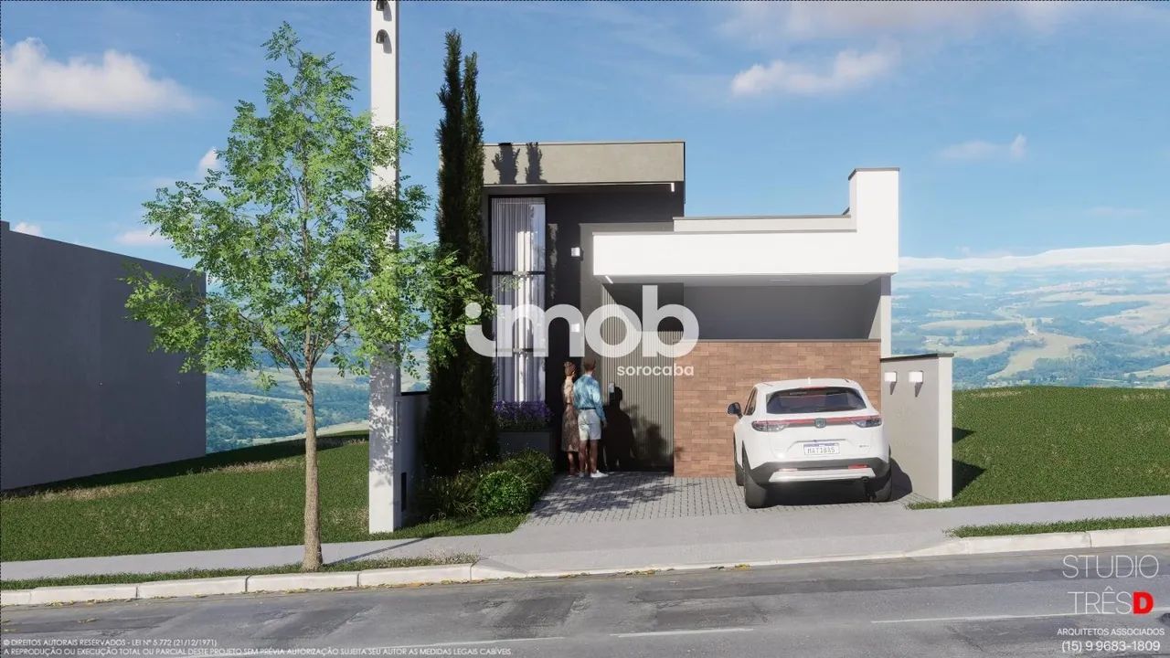 Casa á venda Condomínio em Reserva dos Ypes 2 - Tatuí