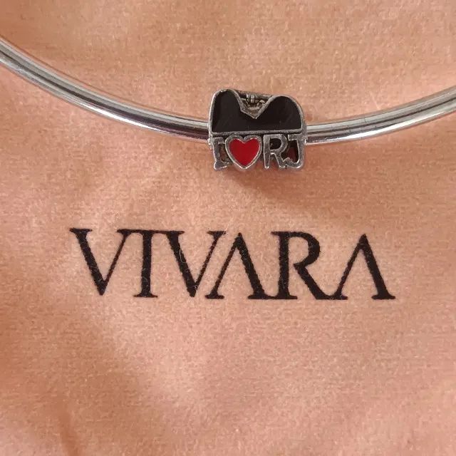 Pingente Berloque I Love RJ original Vivara